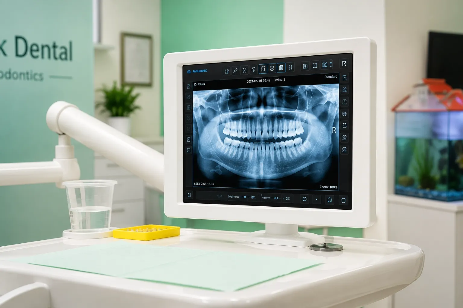 Digital Panoramic OPG Xray Monitor